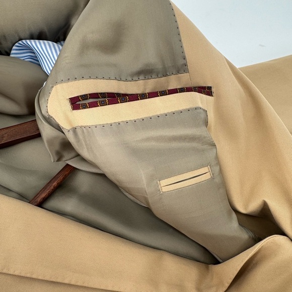 J. Crew Men's Y2K Two Button Blazer Suit Aldridge Jacket - Picture 10 of 11